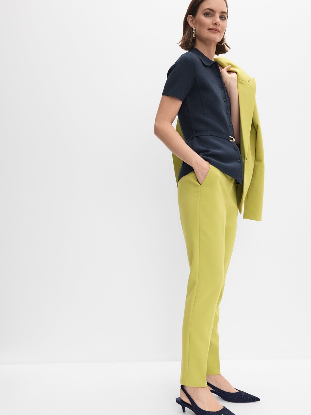 NWT Melanie Lyne Slim Tapered Women’s Dress Pants